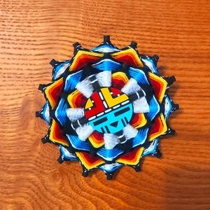 Signed Sandra Hamana  handcrafted pin